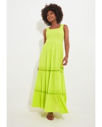 Joe Browns - Square Neck Crinkle Maxi Dress - Lyst