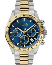 BOSS - Hero Chronograph Bracelet Watch - Lyst