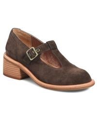Kork-Ease - Jesse Leather T-Strap Pump - Lyst