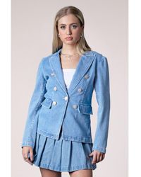 Blue Revival - Miley Recycled Blazer - Lyst