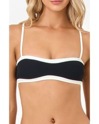LSPACE - Madison Rib Bikini Top - Lyst