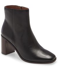 Madewell Denim Pauline Bootie in Brown 