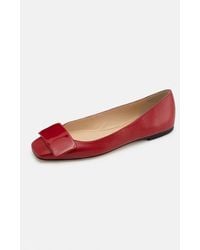 Bells & Becks - Emma Ballerina Flat With Tab - Lyst
