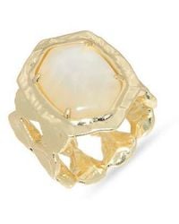 Kendra Scott - Daphne Mother-Of-Pearl Cocktail Ring - Lyst
