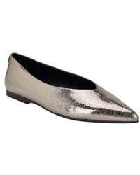 Calvin Klein - Gemeen Pointed Toe Flat - Lyst