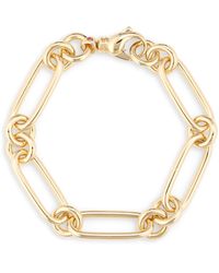 Roberto Coin - Oro Classic Paper Clip Chain Bracelet - Lyst