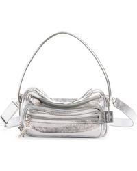 Acne Studios - Camero Party Metallic Leather Shoulder Bag - Lyst