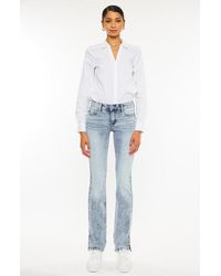 Kancan - Nadia Mid Rise Y2K Bootcut Jeans - Lyst