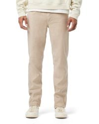 Hudson Jeans - Blake Slim Straight Leg Stretch Linen Blend Five Pocket Pants - Lyst