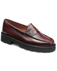 G.H. Bass & Co. - Whitney Super Lug Sole Penny Loafer - Lyst