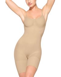 Skims - Everyday Sculpt Mid Thigh Bodysuit - Lyst