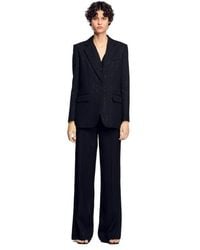 Sandro - Sequinned Suit Jacket - Lyst