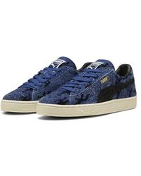 PUMA - Suede Flock Sneaker - Lyst