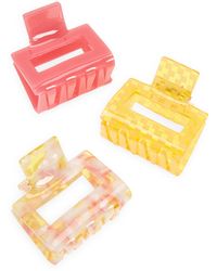 petit moments - Assorted 3-pack Roxanne Claw Clips - Lyst