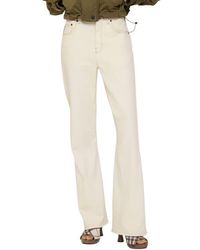 Burberry - Donella High Waist Bootcut Jeans - Lyst