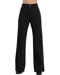 Bella Dahl - Ryder Pintuck High Waist Wide Leg Jeans - Lyst