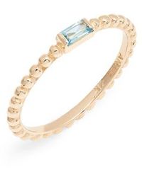 Anzie - Dew Drop Topaz Ring - Lyst