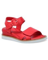 Miz Mooz - Eva Ankle Strap Platform Wedge Sandal - Lyst