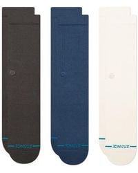 Stance - Icon Assorted 3-Pack Crew Socks - Lyst