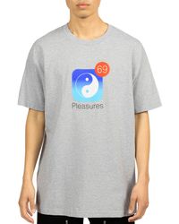 Pleasures - Notify Cotton Graphic T-shirt - Lyst