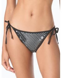 Vince Camuto - Sequin String Bikini Swim Bottom - Lyst