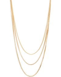 Nordstrom - 3-tier Layered Necklace - Lyst
