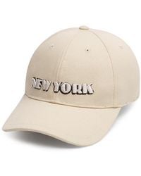 Rag & Bone - Harlow Embroidered Cotton Twill Baseball Cap - Lyst