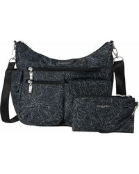 Baggallini - Modern Everywhere Hobo Crossbody Bag With Wristlet - Lyst