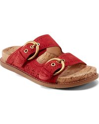 Earth - Francii Slide Sandal - Lyst