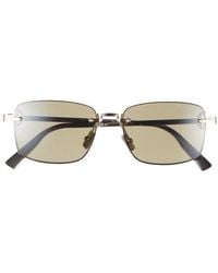 Dior - 'Cd Diamond S11U Rectangle Sunglasses - Lyst