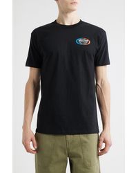 Brixton - Rhett Cotton Graphic T-Shirt - Lyst