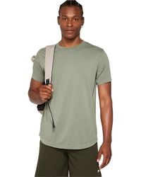 Fabletics - The 24-7 Tee Curved Hem - Lyst