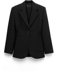 Mango - Fitted Jacket - Lyst