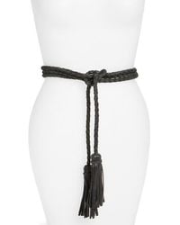 Ada - Fringe Soga Leather Belt - Lyst
