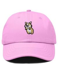 Alix - Leaping Corgi Embroidered Cap - Lyst