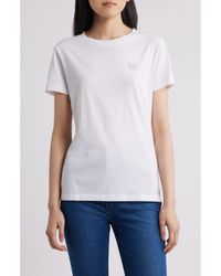 BOSS - Crystal Cotton T-Shirt - Lyst