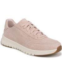Vionic - Uptown Metallic Suede Sneaker - Lyst