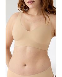 True & Co. - True Body Lift Triangle Bra - Lyst