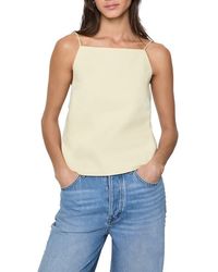 Rebecca Minkoff - Blair Tie Back Linen Blend Camisole - Lyst