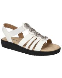 Easy Street - Samira Embellished Sandal - Lyst