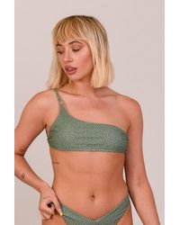 OOSC - Sahara Cold Shoulder Bikini Top - Lyst