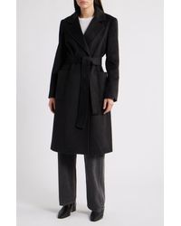 Sam Edelman - Longline Wrap Coat - Lyst