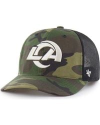 '47 - Los Angeles Rams Trucker Adjustable Hat - Lyst