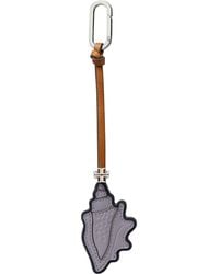 Tory Burch - Conch Shell Leather Bag Charm - Lyst