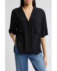 Treasure & Bond - Relaxed Fit Camp Shirt - Lyst