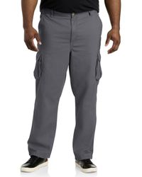 True Nation by DXL - Big & Tall Broken-In Relaxed Fit Cargo Pants - Lyst
