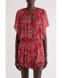 Isabel Marant - Neslya Print Top - Lyst
