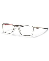 Oakley - 55Mm Rectangle Optical Glasses - Lyst