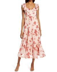 chelsea28 ruffle dress