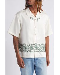 PacSun - Remi Embroidered Camp Shirt - Lyst